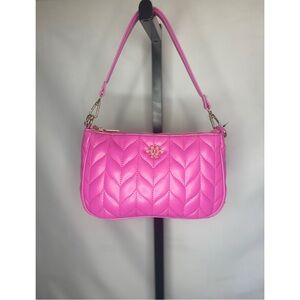 Nanette Lepore  Pink Quilted Shoulder Bag